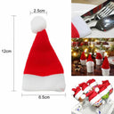 Christmas Cutlery Holder & Gift Bag for Holiday Decor