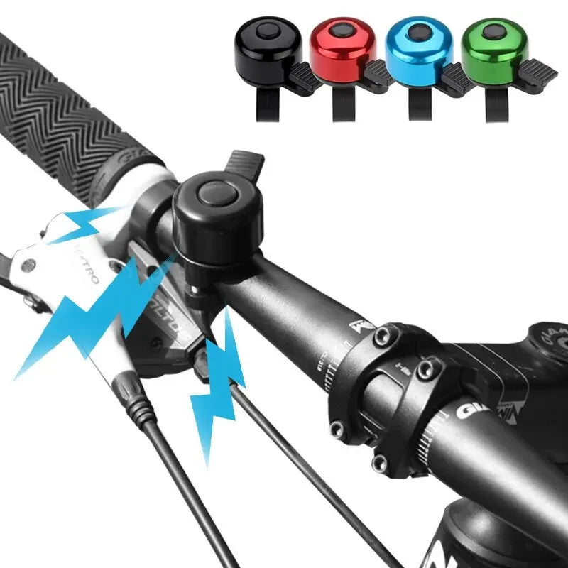 Bell Bicycle Ring Loud Aluminum Handlebar Loud Cycling Alloy Alarm Bicycle Horn Accessories