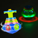 Luminous Music Spinner Mesmerizing Light Kids Toy Fun