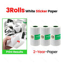 Peripage A6 Thermal Sticker Paper Rolls for DIY Projects