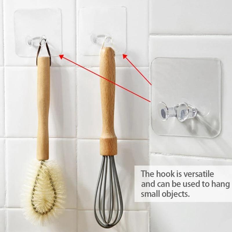 Stealthy Wall Hook Organizer Set with Dual Hooks for Power Plugs and More  ourlum.com   