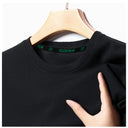 Summer O Neck Short Sleeve T-Shirts For Men Casual Waffle