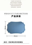 Irregular Tableware Pad Placemat Table Mat for Kitchen Dining