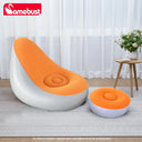 Camebust Foldable Air Bed Inflatable Lazy Sofa Mattress Portable