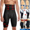 Men's High Waist Slimming Body Shaper Compression Shorts