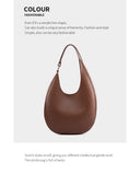 Hifashion Genuine Leather Underarm Shoulder Bags For Women