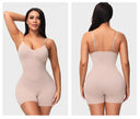 GUUDIA Seamless Open Crotch Shapewear Bodysuit for Tummy Control & Butt Lifting