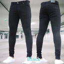 Men's Jeans Stretch Slim Fit Trousers Casual Denim Pants