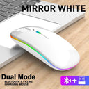 Bluetooth RGB Wireless Mouse Rechargeable Silent for MacBook