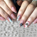 Assorted Nail Sticker Set: Vibrant Designs for Nail Art