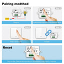 Wireless Smart Wall Panel with Remote Control and Mini Relay for Home LED Light Switch  ourlum.com   