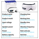 6D Smart Eye Massager Vibration Hot Airbag Compress Glasses