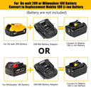 DM18M Versatile Battery Converter for Milwaukee Dewalt Makita Tools