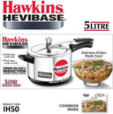 Induction Compatible 5L Aluminum Pressure Cooker H56 Hevibase