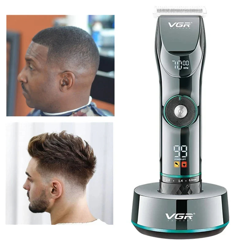 Professional 15 Motor Speed Adjust Hair Trimmer For Men Electric Beard Hair Clipper Rechargeable Hair Cutting Machine barber