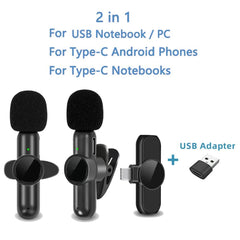 Professional Wireless Lavalier Microphone for Superior Audio Recording