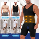 Men's Slimming Compression Bodysuit - Ultimate Body Shaper & Tummy Control Underwear