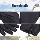 Winter Gloves For Men Waterproof Windproof Touchscreen Gloves