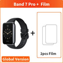 Xiaomi Mi Band Pro: Vibrant AMOLED Display, GPS Fitness Tracker.  ourlum.com Black N 2pcs Films CHINA 