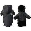 Reflective Dog Hooded Jacket: Waterproof Warm Coat for Small Dogs  ourlum.com black XL 5Kg-7.5Kg 