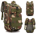 30L Tactical Backpack Survival Camo Molle Bag For Men