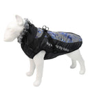 Winter Dog Coat with Harness & Furry Collar for Big Breeds - Keep Your Pet Warm & Stylish  ourlum.com Colorful Blue XL 