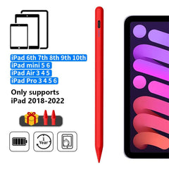 Apple Pencil for iPad: Advanced Stylus with Palm Rejection & Power Display