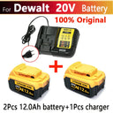 High Capacity 12000mAh Dewalt 20V Battery for Tools