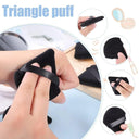 Velvet Triangle Makeup Sponges Flawless Contour Blend Kit