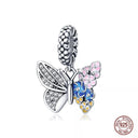 Enchanting Silver Butterfly Charms Elevate Your Pandora Collection