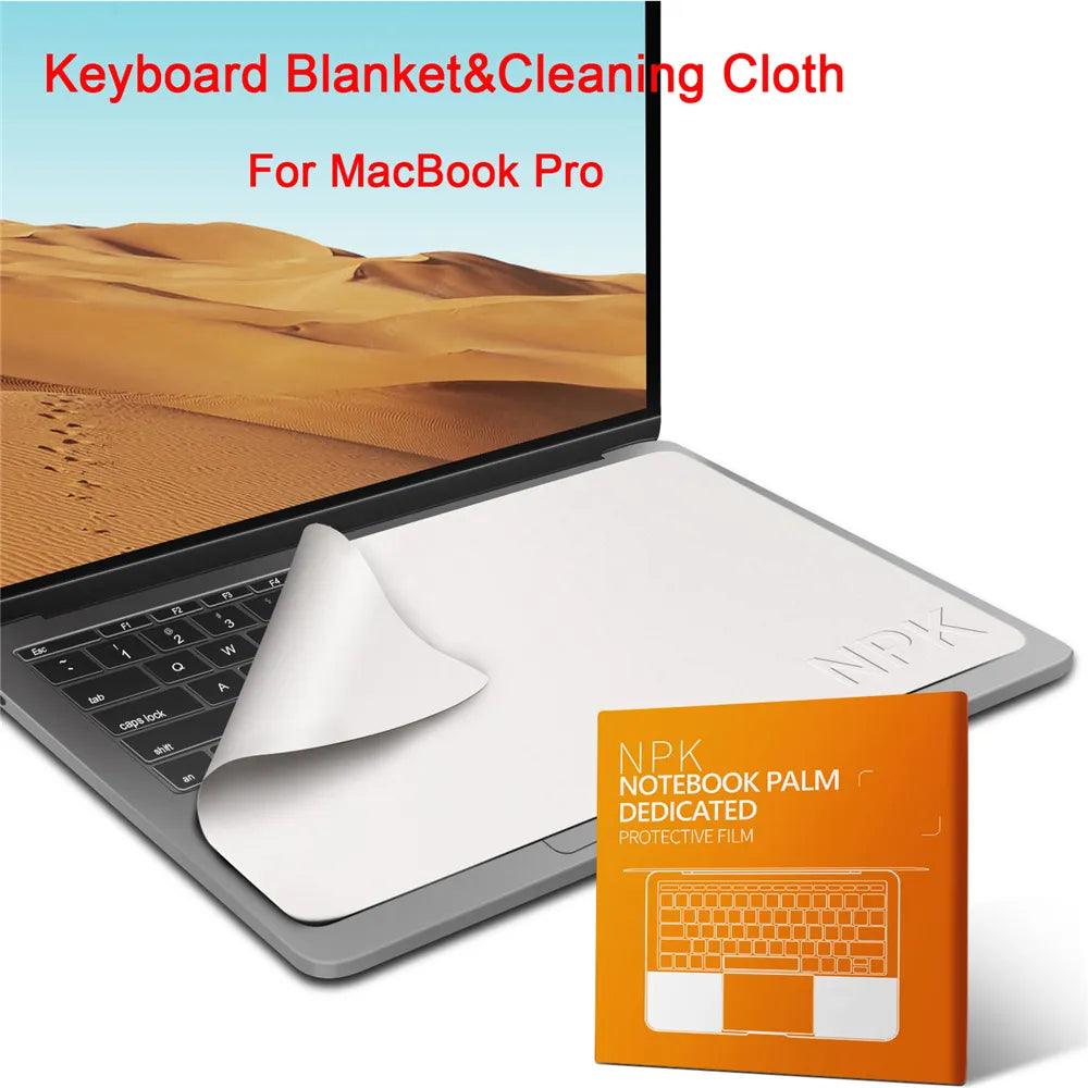 MacBook Pro Protective Kit: Keyboard Cover, Screen Cloth & Dustproof Film  ourlum.com   