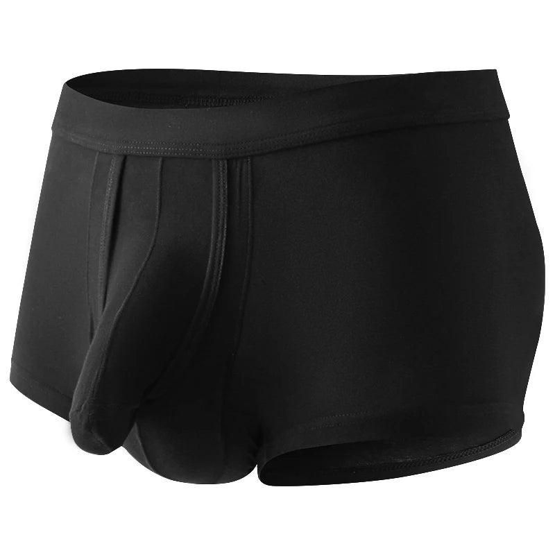 Organic Men's Antibacterial Boxer Shorts: Seamless Underwear for Ultimate Comfort  Our Lum   