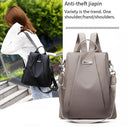 Multifunctional Anti Theft Backpack Women Backpacks Fashion Travel Backpack Waterproof Large Capacity Bag Women Schoolbag  ourlum.com   