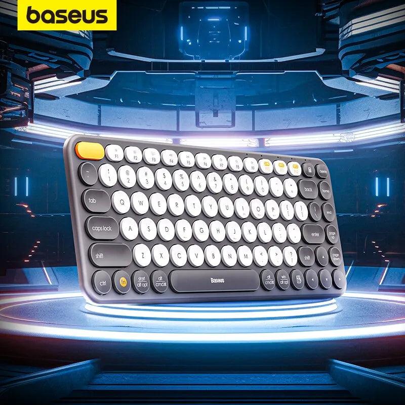 Baseus Wireless Keyboard: Multi-Device Connectivity & Silent Keys  ourlum.com   