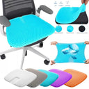 Cooling 3D Gel Memory Foam Cushion with Honeycomb Design