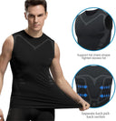 Men's Ionic Compression Shaping Vest Breathable Ice Silk Tank