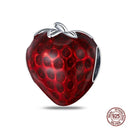 Charming Sterling Silver Red Heart Beads for Pandora Gifts