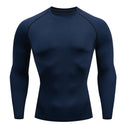 High-Performance Men's Compression MMA Fitness T-Shirt