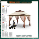 VEVOR 11x11ft Portable Gazebo Waterproof Party Tent Outdoor