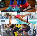 Versatile Resistance Loop Bands for Home Workouts Set