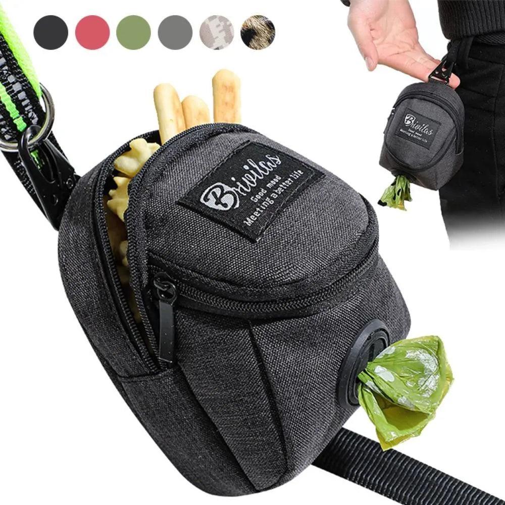 Multi-Functional Outdoor Dog Treat and Poop Bag with Storage Pockets  ourlum.com   