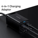 Baseus 65W GaN 4-in-1 Desktop Fast Charger for iPhone, Samsung,  - Efficient Charging Solution  ourlum.com   