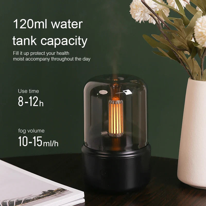 Portable Aroma Diffuser: Relaxation Set with Night Light & USB Humidifier  ourlum.com   