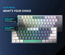 MACHENIKE K500-B61W Wireless Mechanical Keyboard 60% ANSI Layout