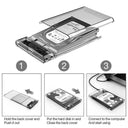 External HDD Case: Tool-Free USB 3.0 Enclosure Design