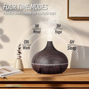 500ml Ultrasonic Aromatherapy Diffuser with Wood Grain Design