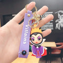 Anime Disney Figure Villain Maleficent Keychain Pendant Gift