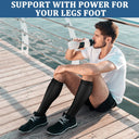 Knee-High Copper Compression Socks for Ultimate Support