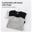 Men's four seasons tight cotton vest leisure sports fitness running teenagers round neck sleeveless T-shirt can be built inside