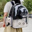 Cat Dog Pet Carrier Backpack Stylish Breathable Space Capsule Bag